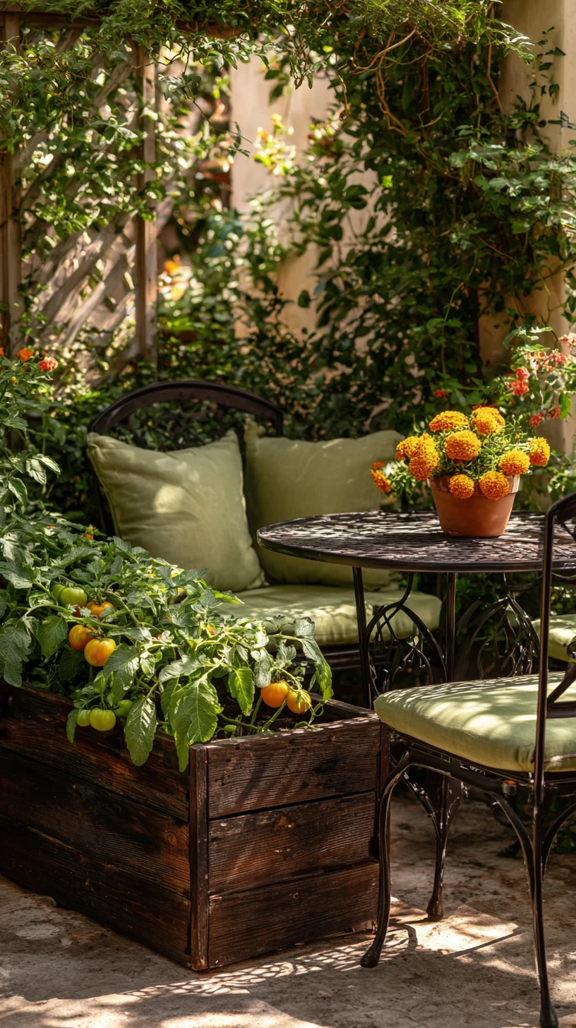 Lush Tomato Garden Retreat
