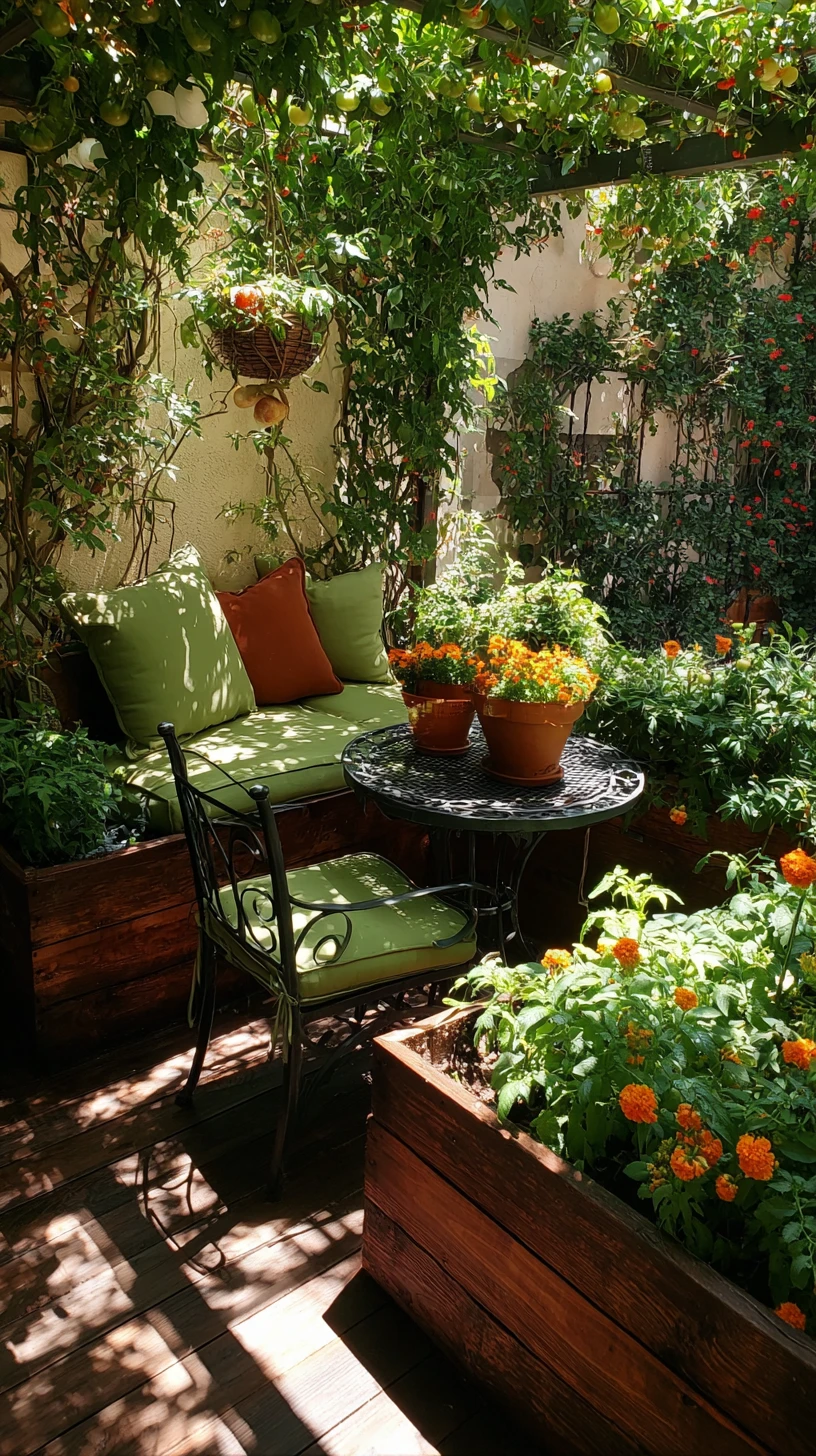 Productive Patio Seating