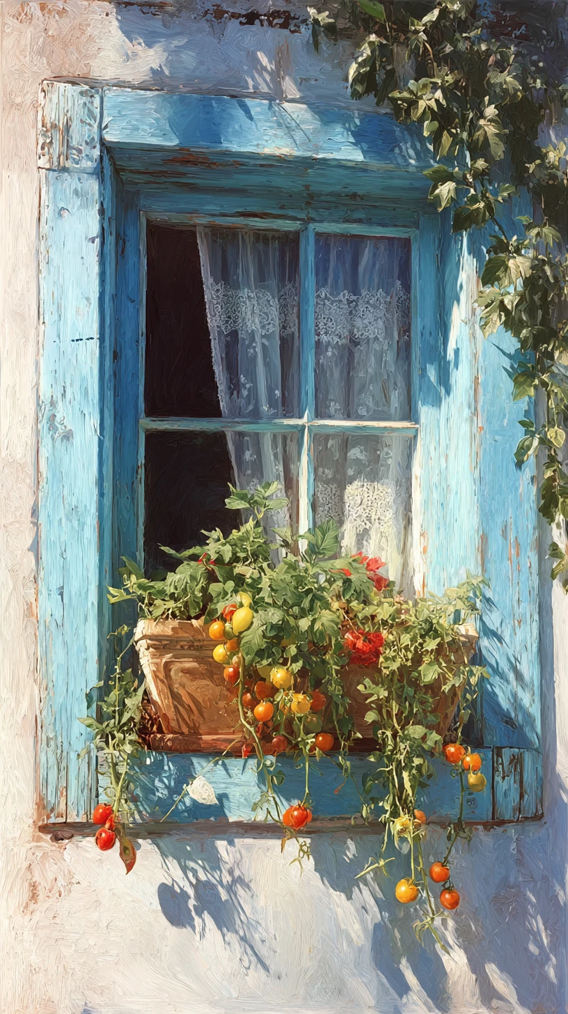 Art-Inspired Window Box
