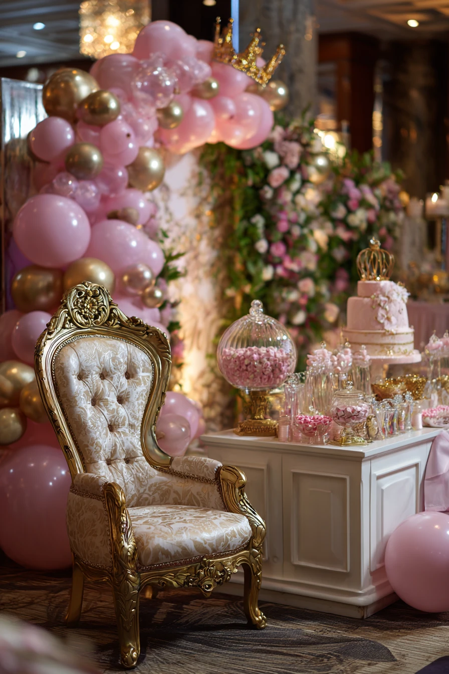 Pink & Gold Princess Theme