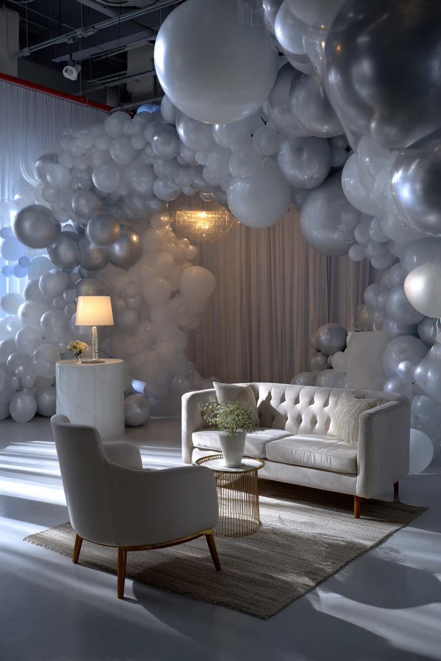 Modern Minimalist Lounge