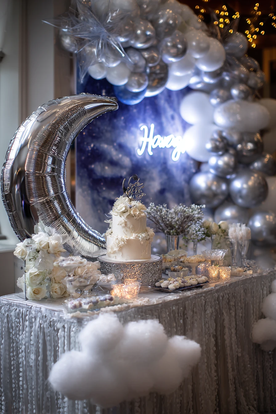 Celestial Blue & Silver Dream