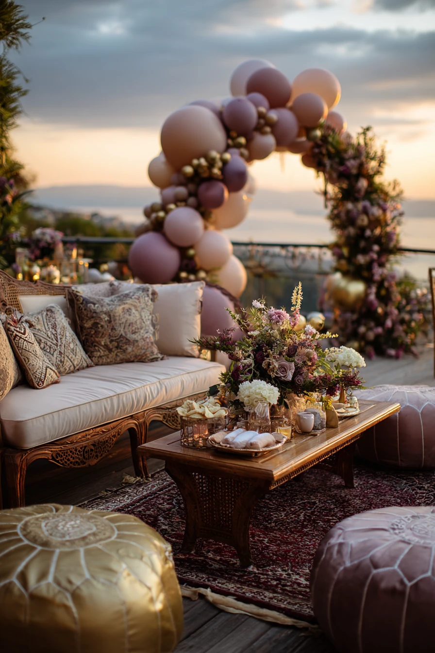 Bohemian Sunset Terrace
