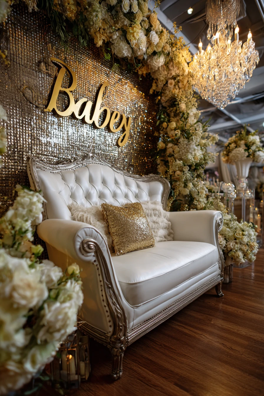 Sequin & Floral Luxury