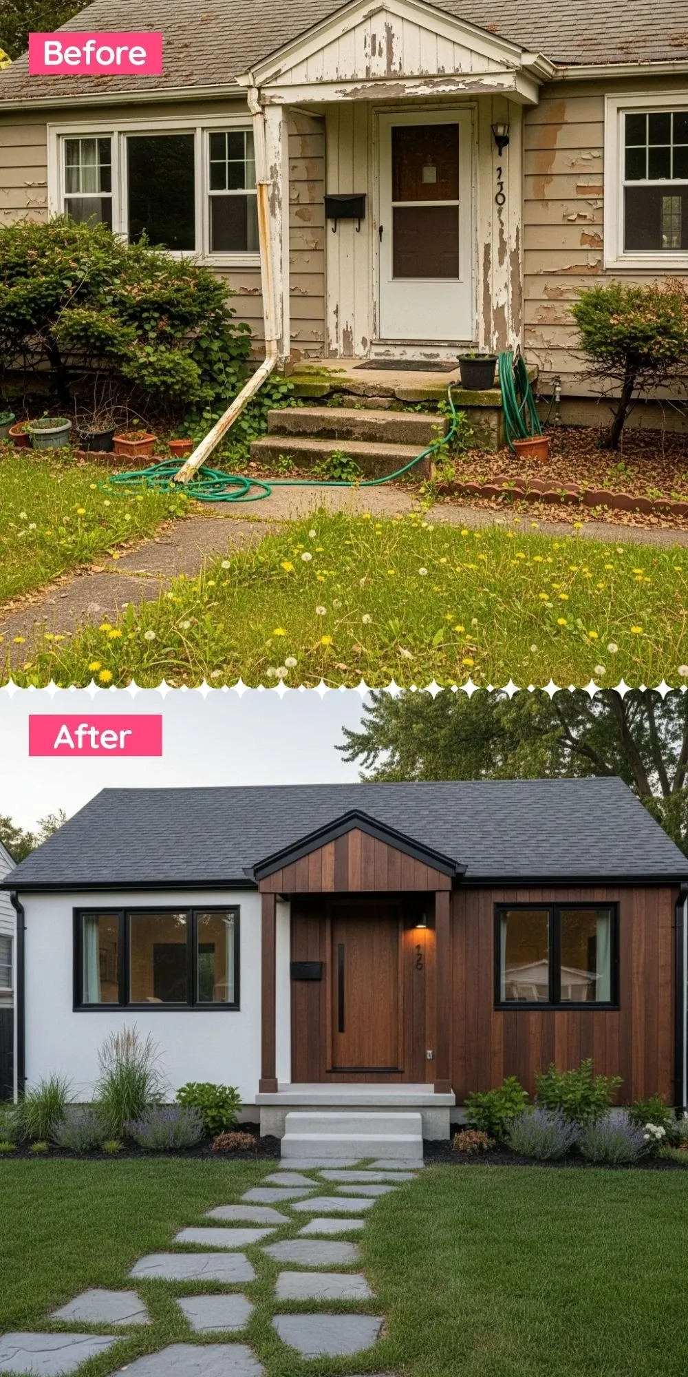 Modern meets Warm Wood