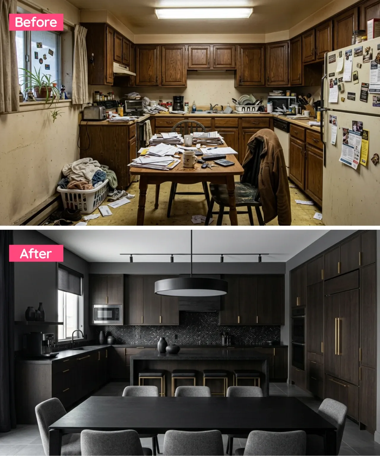 Modern Monochrome Drama