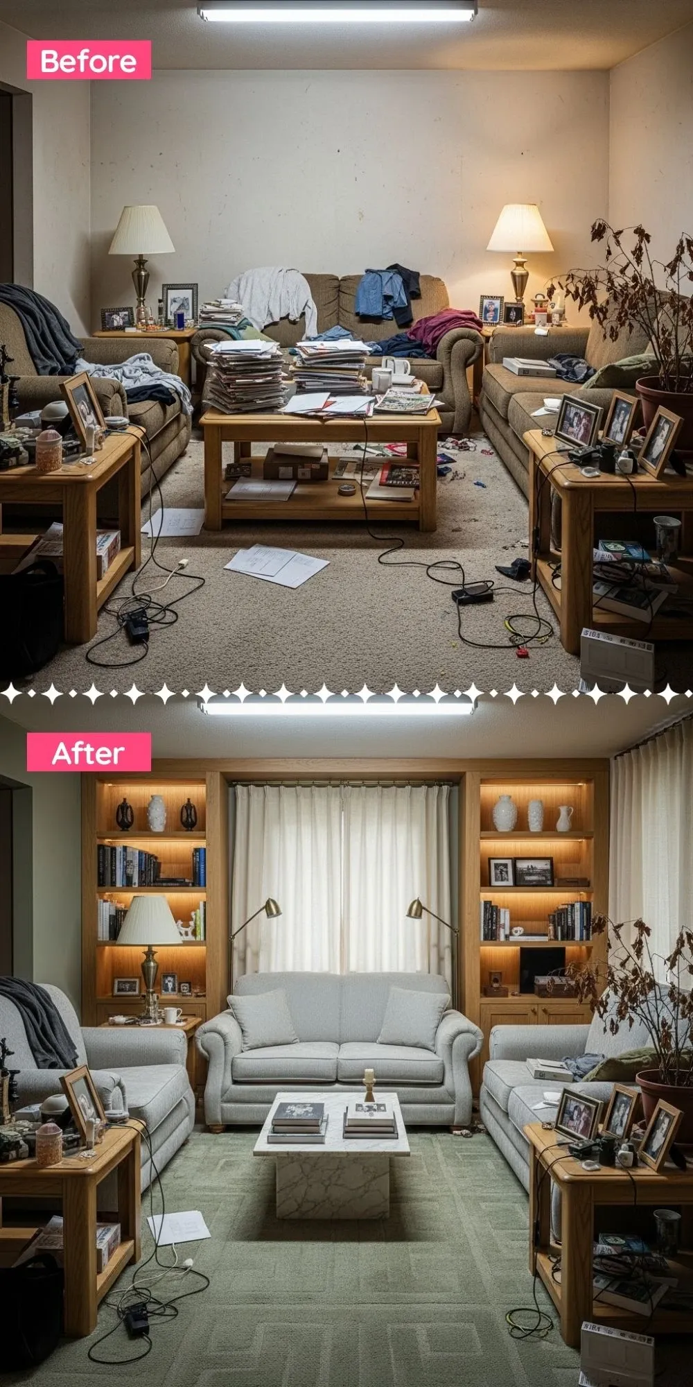 The Cozy Curtained Library