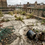 Before the Makeover: The Raw Potential of a Neglected Rooftop