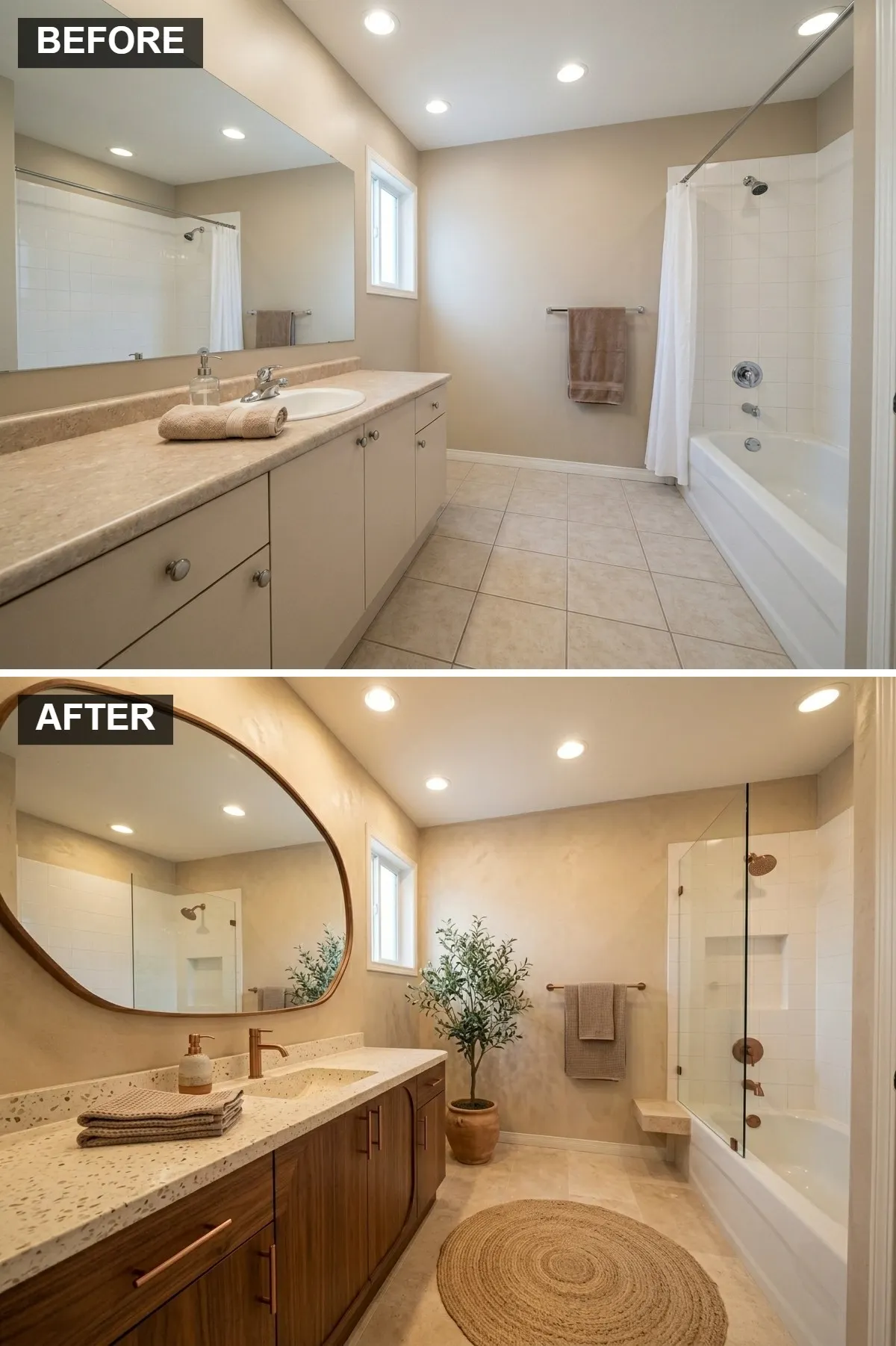 Earthy & Textured: A Warm Minimalist Sanctuary