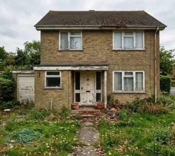 Before the Makeover: A Dated 1970s Brick Home Ready for Change
