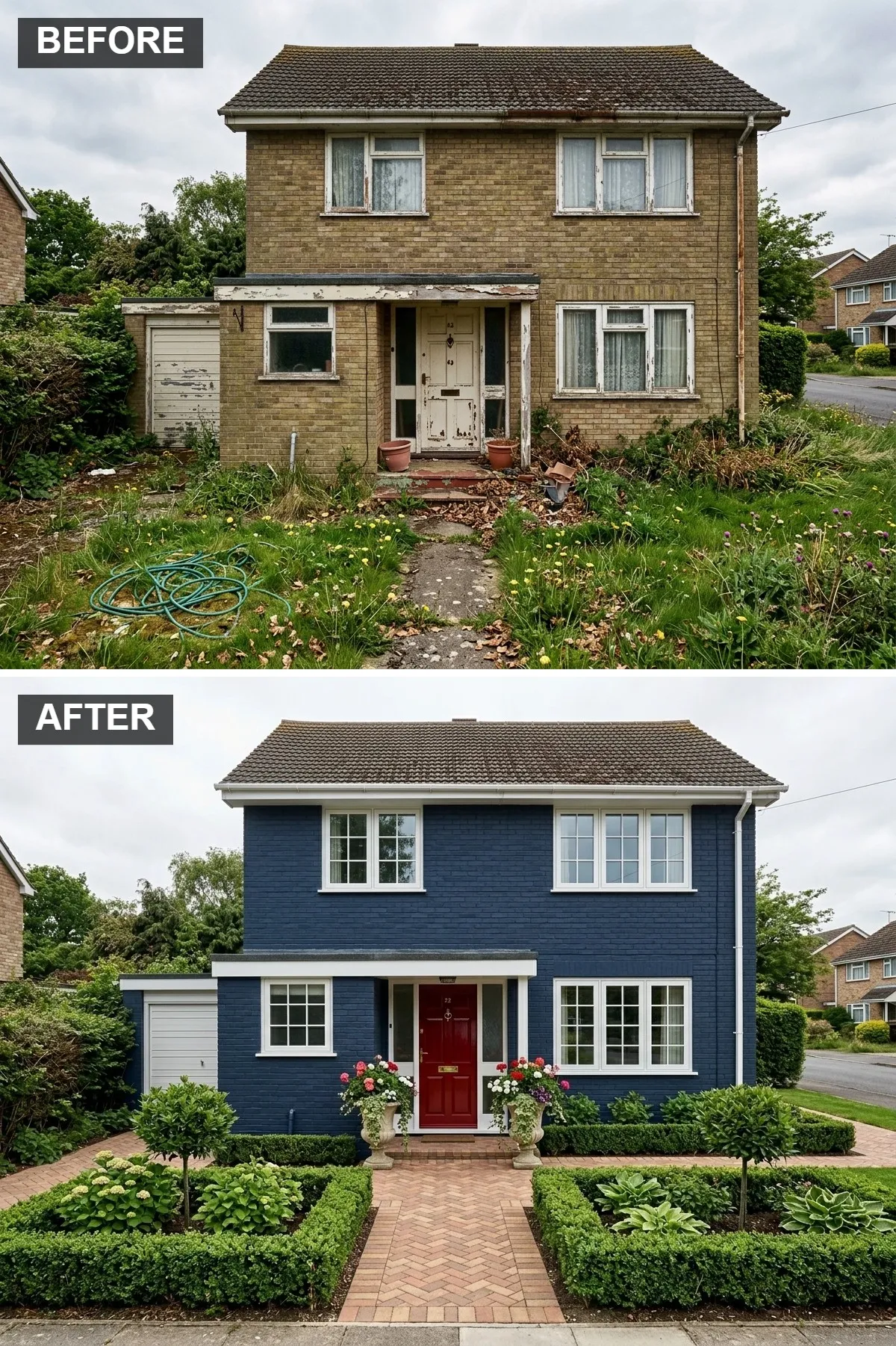 The Bold & Classic Blue Makeover