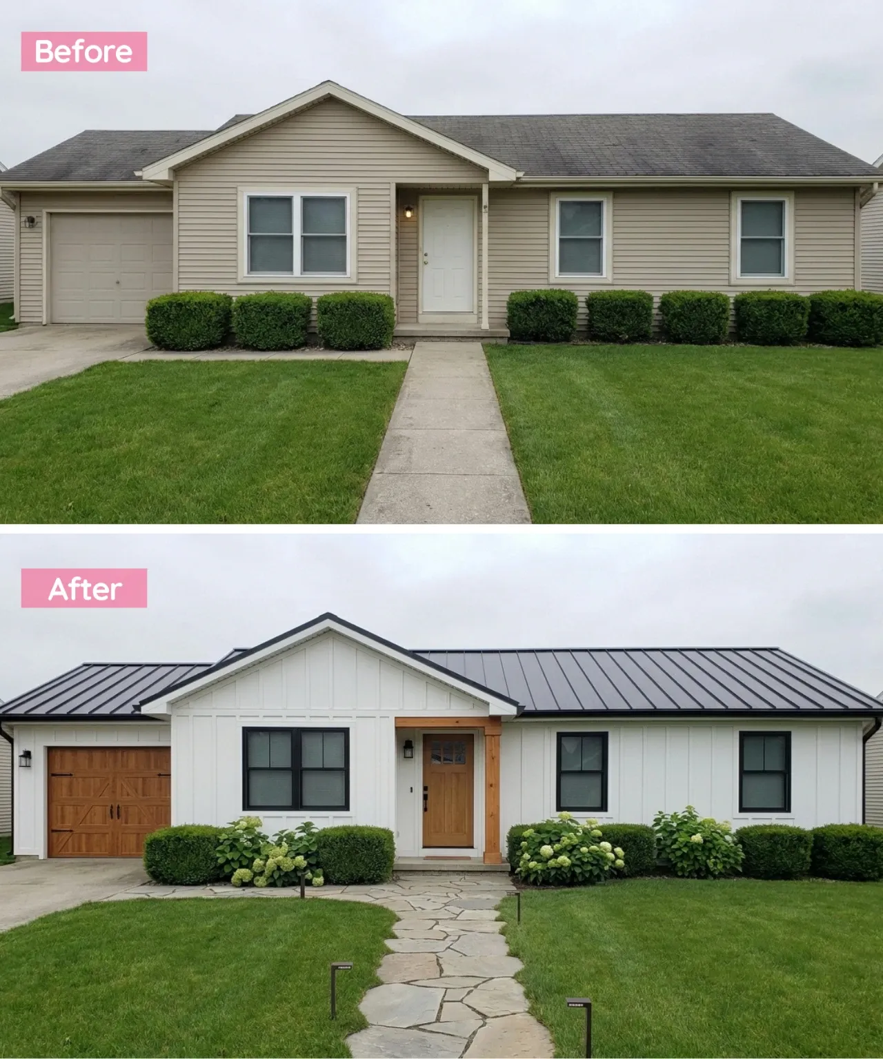 The Crisp White Modern Farmhouse