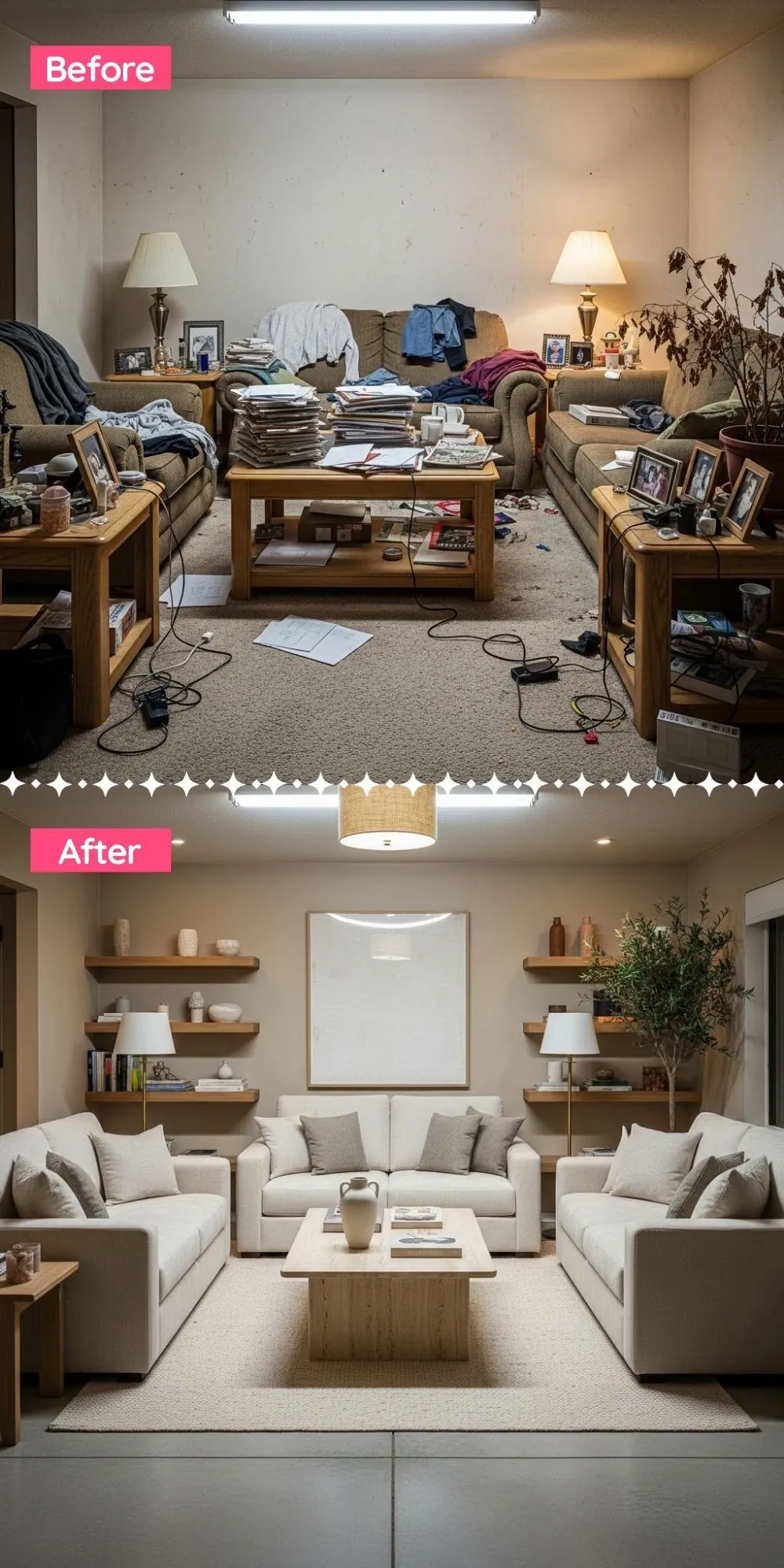 Japandi Shelving Statement