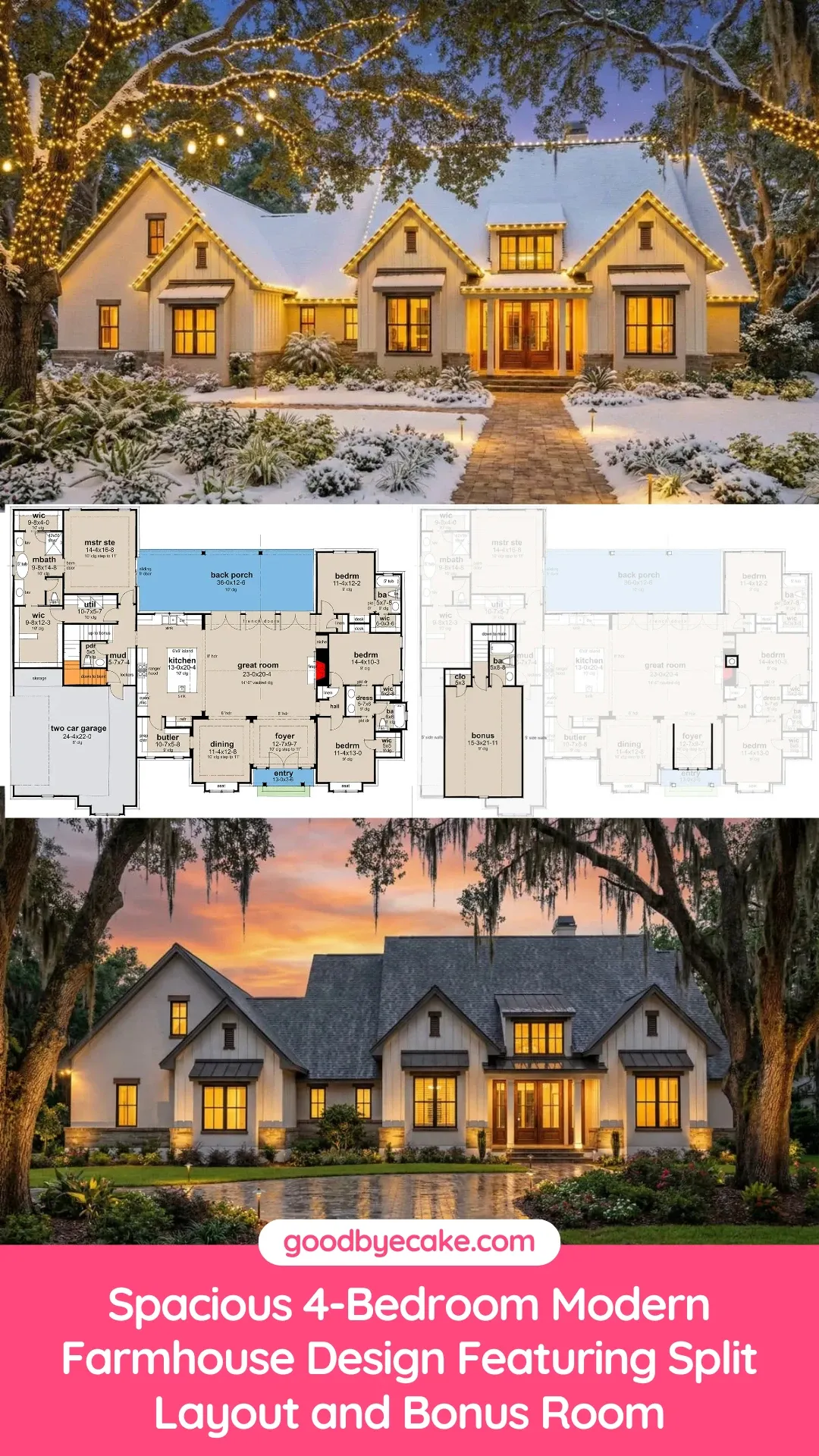 Versatile House Plan with Bonus Room & Outdoor Living