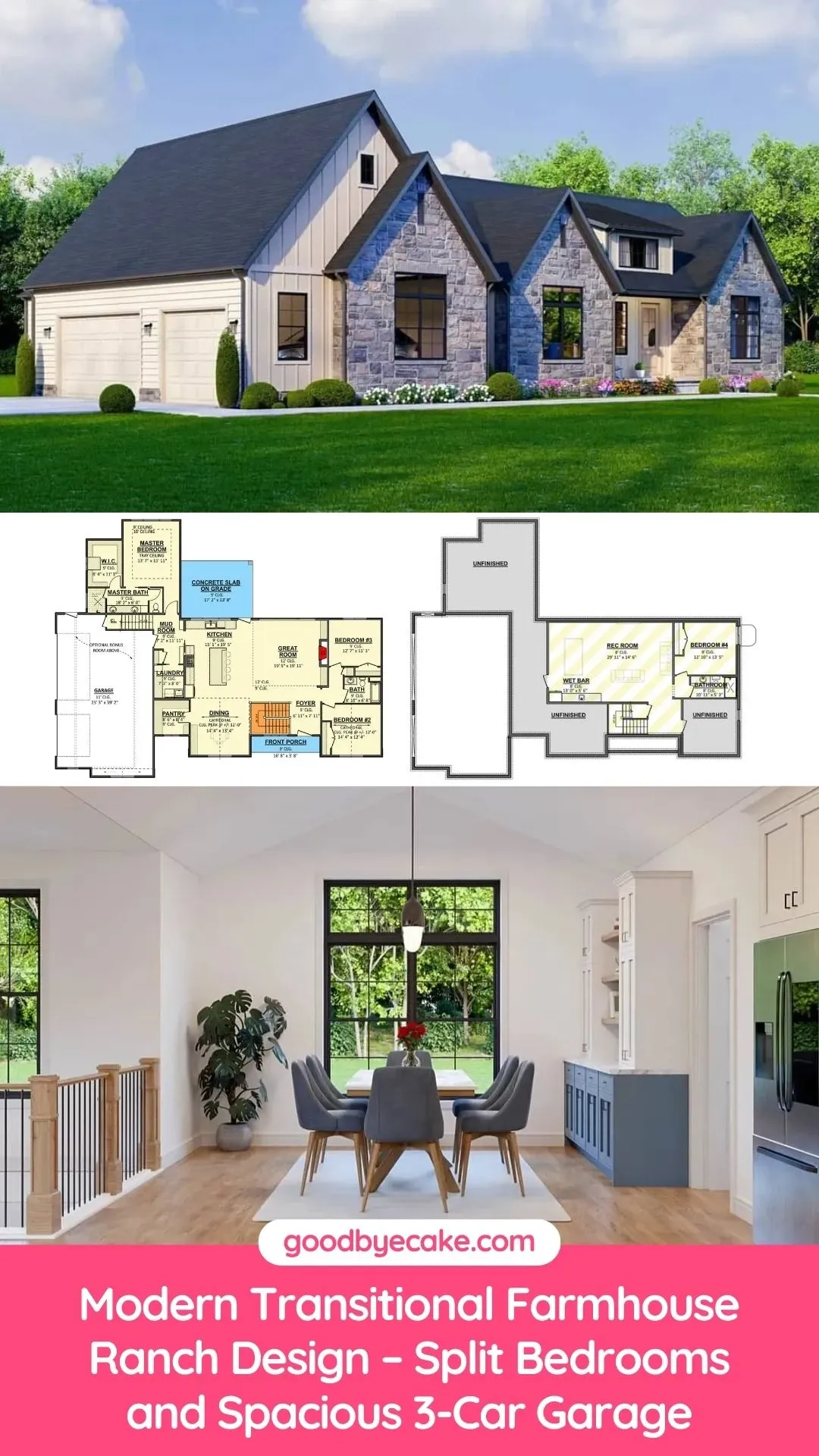 Modern Farmhouse Ranch Design