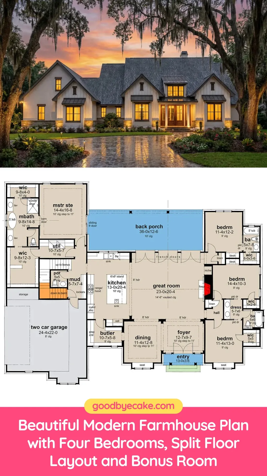 Key Features of This 2,690 Sq Ft Farmhouse Design