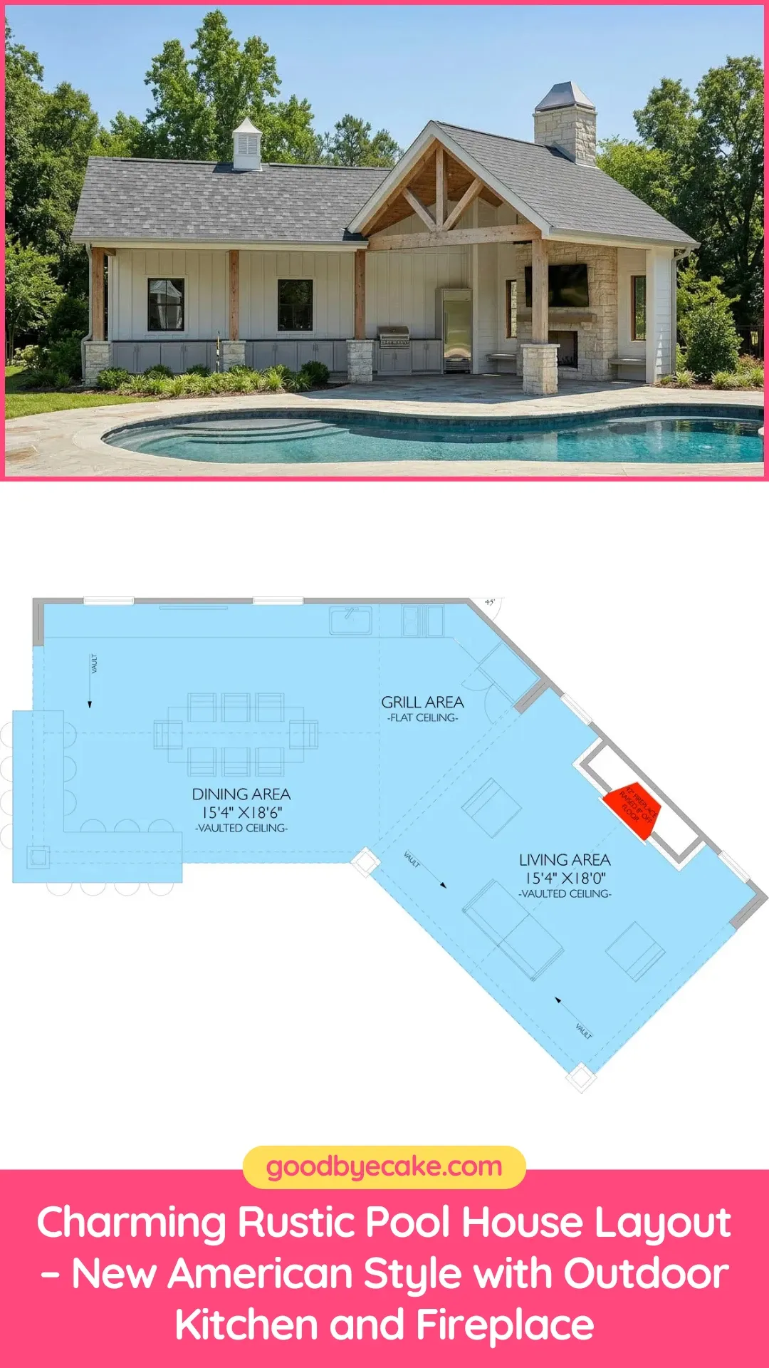 High-Capacity Outdoor Bar and Kitchen Layout