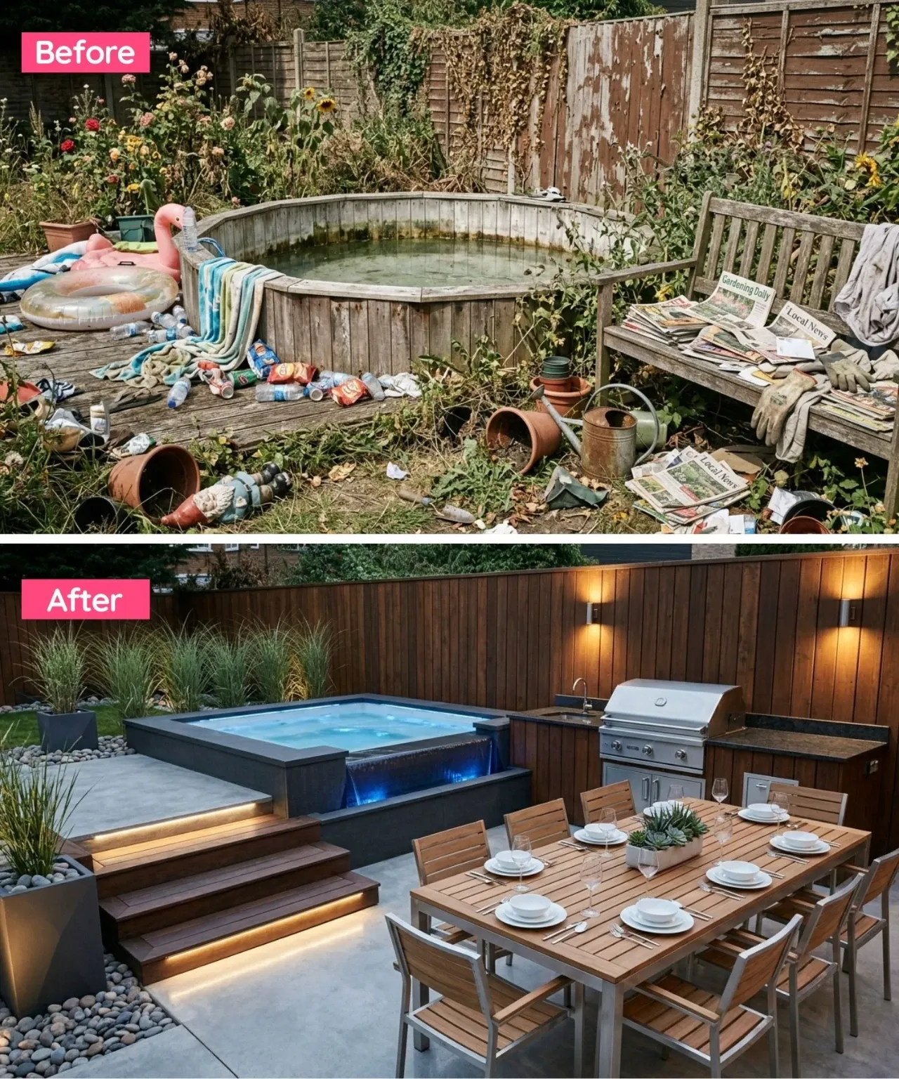 Modern Luxury Outdoor Kitchen