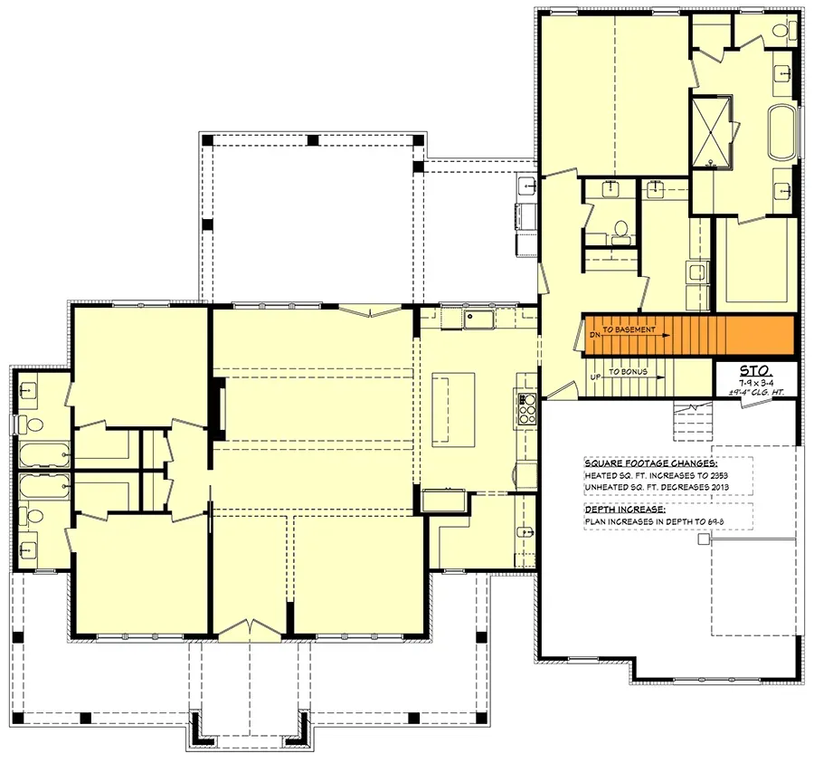 Basement Stairs Location