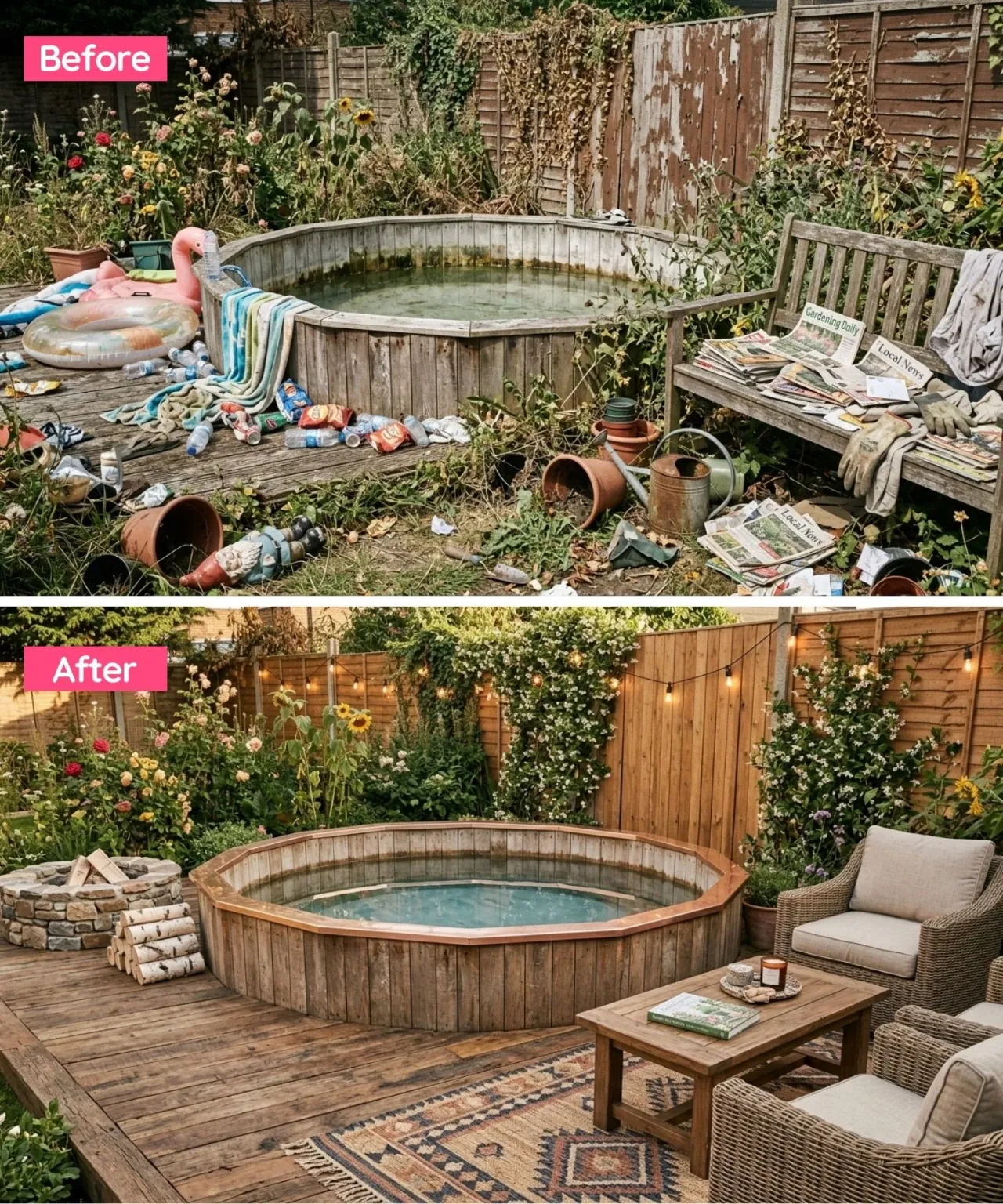 Rustic Cozy Courtyard