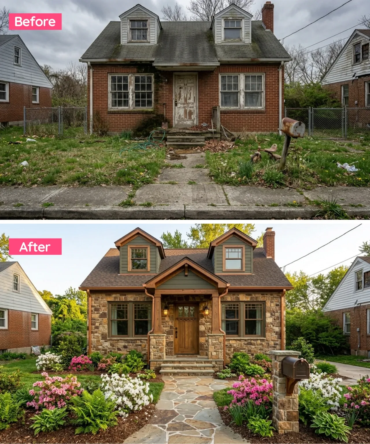 Modern Contrast: Crisp White with a Sunny Pop