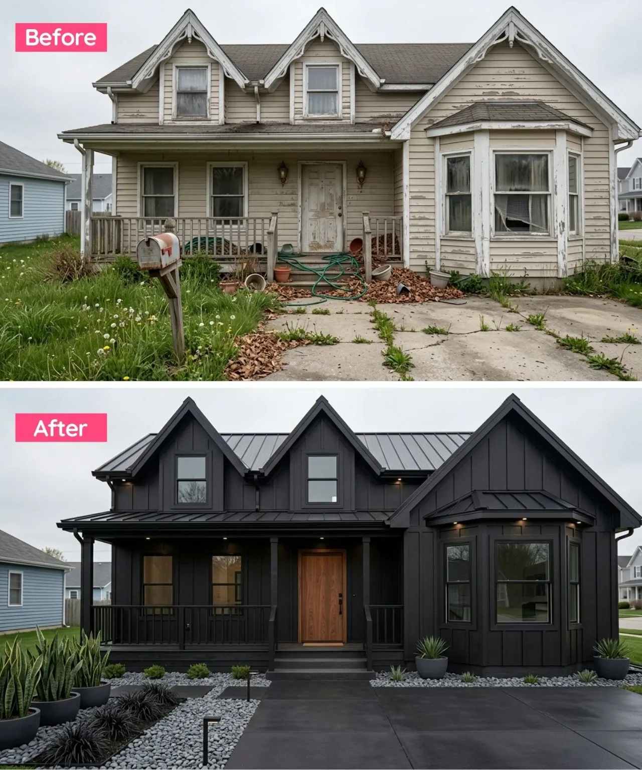 Sleek & Monochromatic Black