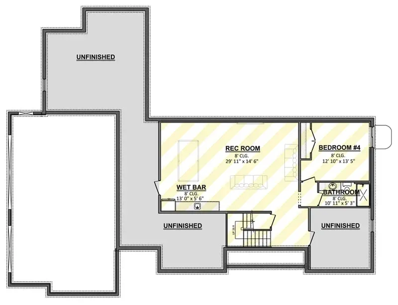 Optional Finished Basement Level