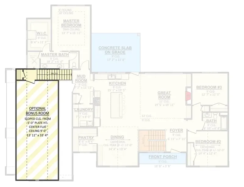 Optional Finished Bonus Room
