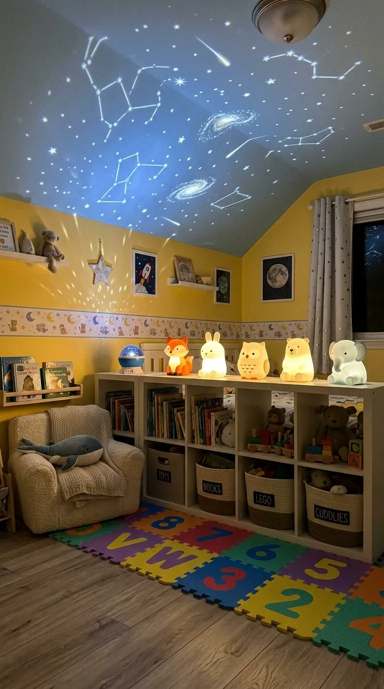 Whimsical Kids' Room Projector