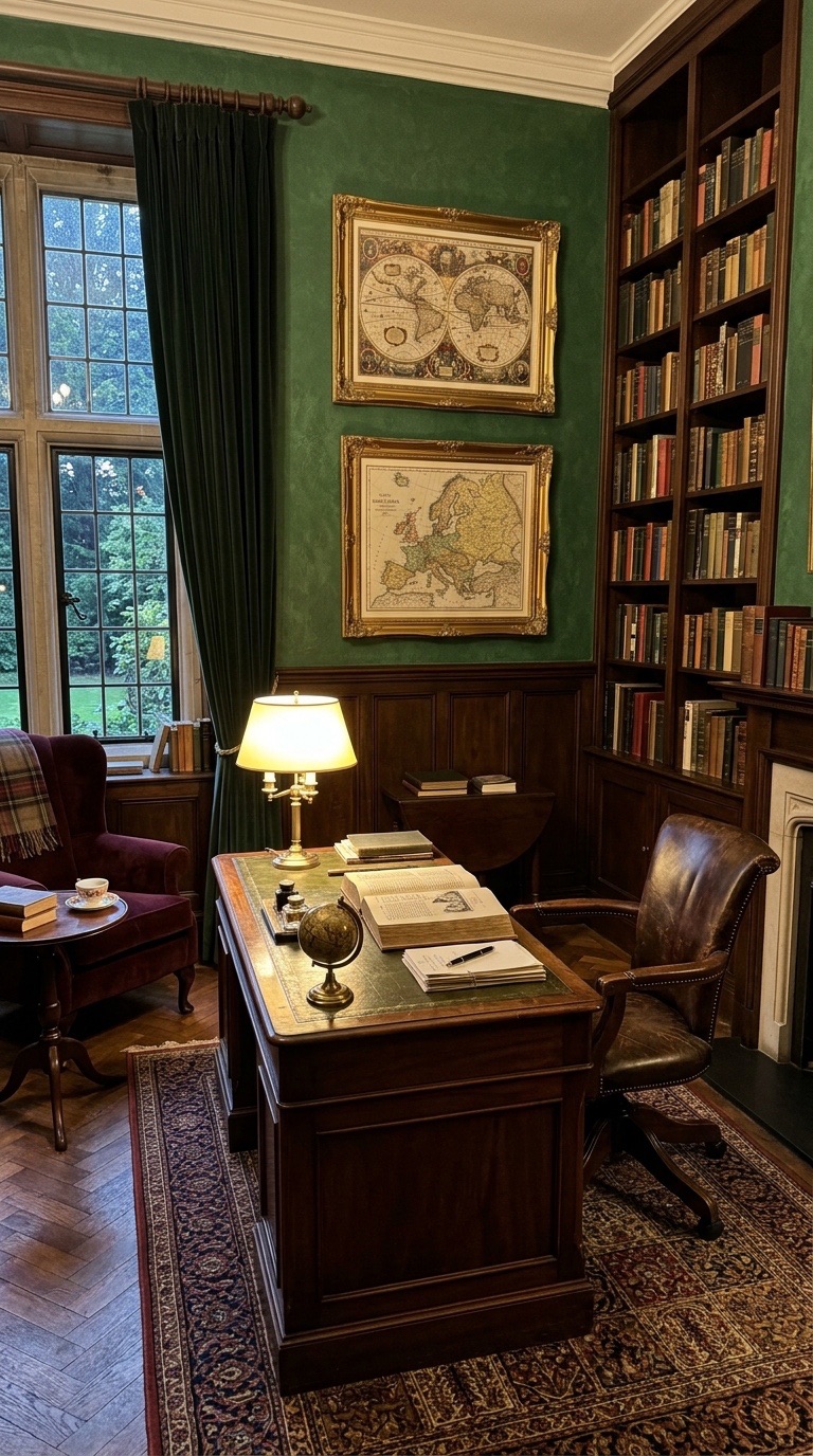 Classic Traditional Home Library