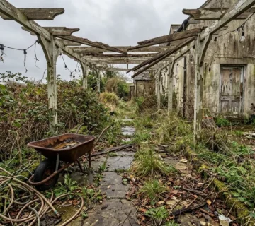 A wideangle photograph of the overgrown and untidy 5beeec9c38 360x320