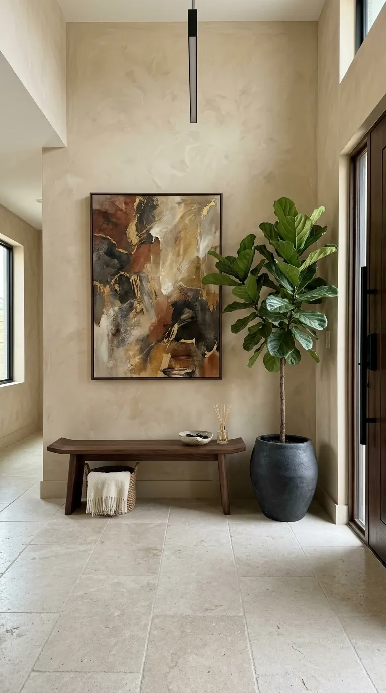 Modern Rustic Entryway