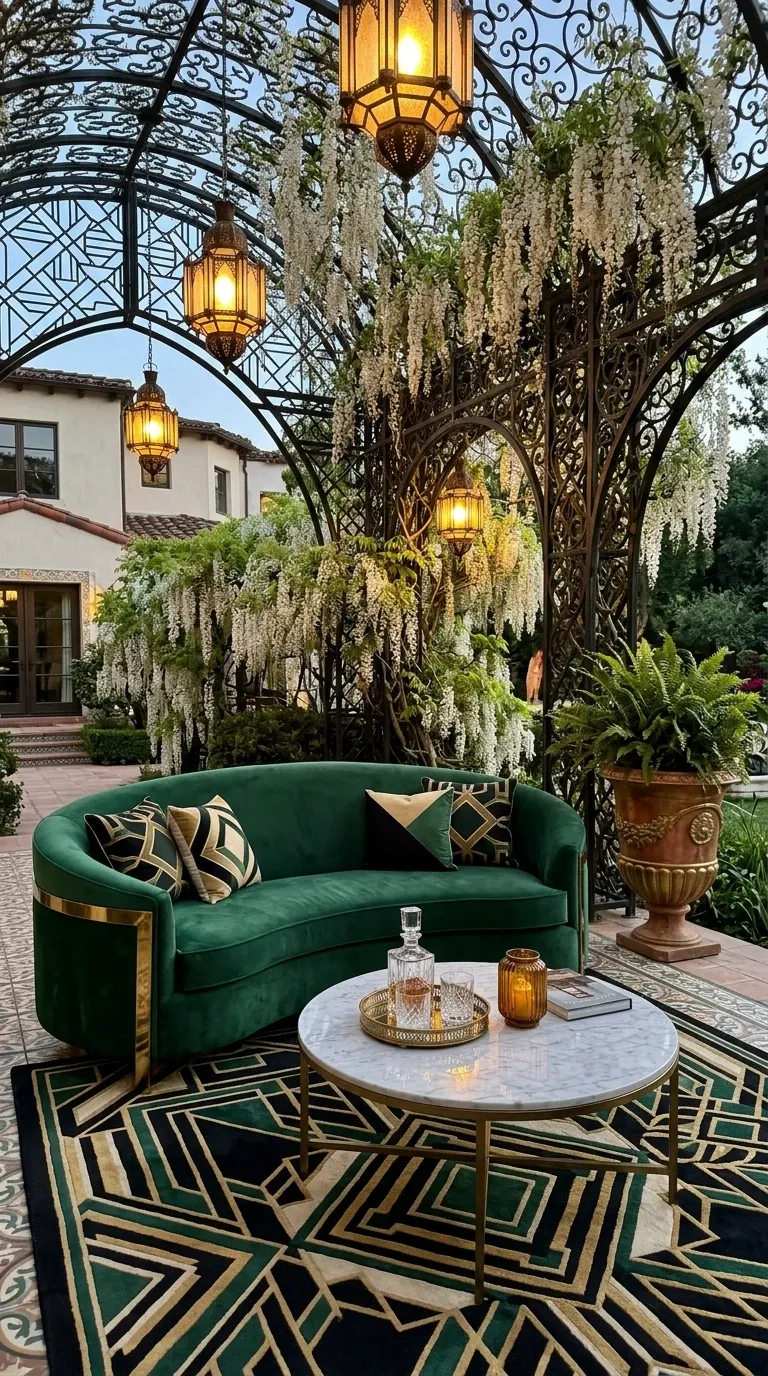 Art Deco Garden Glamour