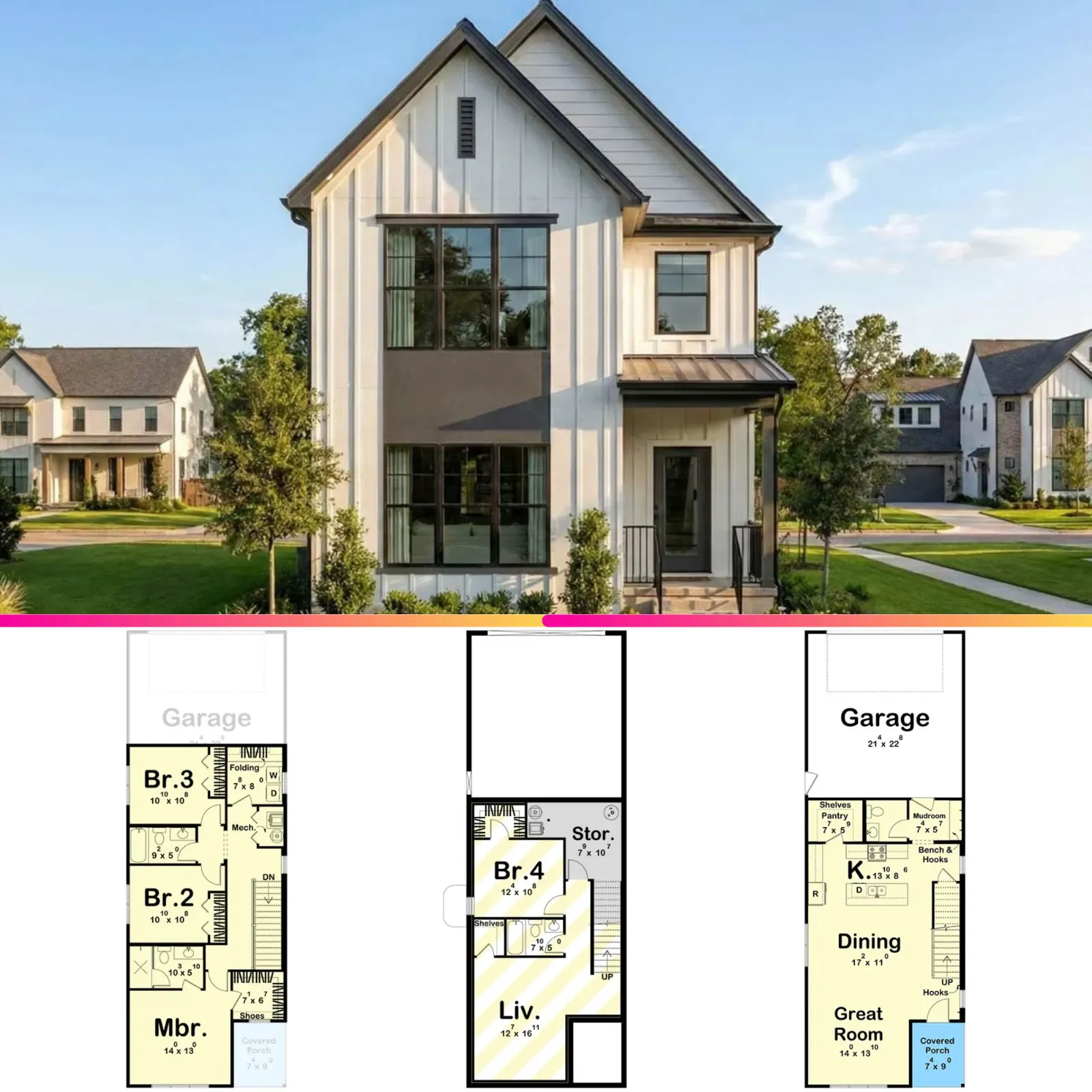 Blue And White Illustration Home Decor Logo 1