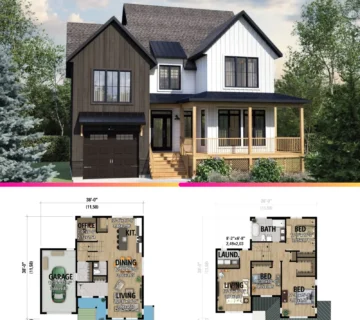 Blue And White Illustration Home Decor Logo 3 2 360x320