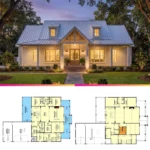 Blue And White Illustration Home Decor Logo 4 150x150