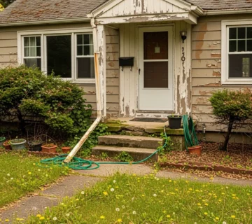 Builder Grade Beige to European Cottage Chic This Exteriors Fairytale Transformation 360x320