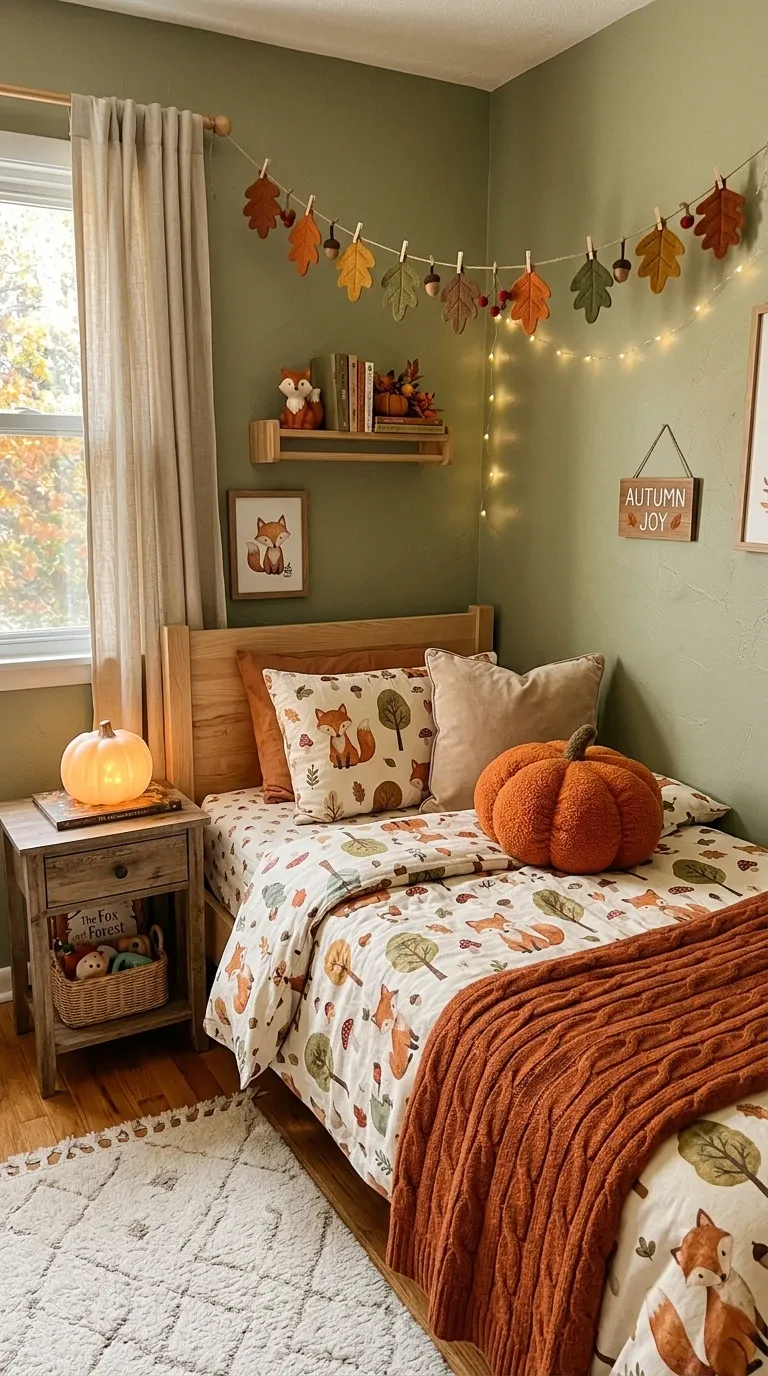 Whimsical Woodland Kids Room