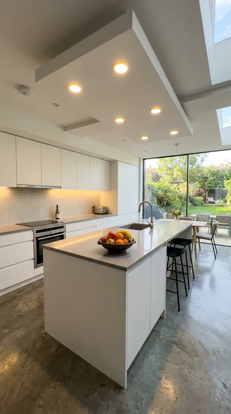 Modern Kitchen Architectural Lighting