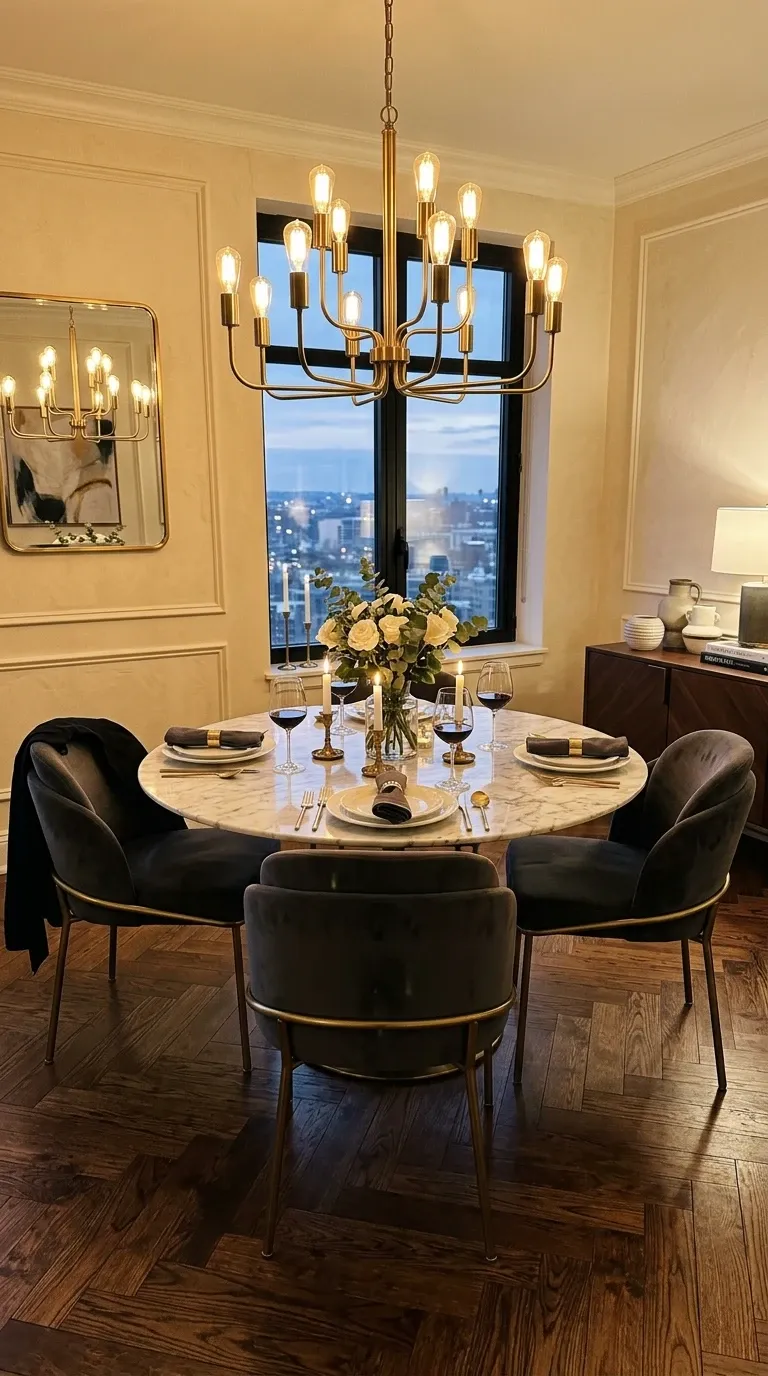 City Glamour Dining Nook