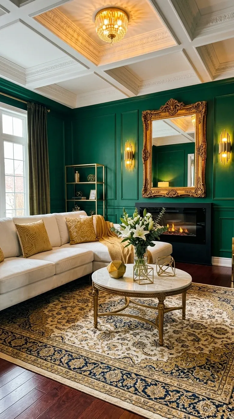 Emerald Art Deco Elegance