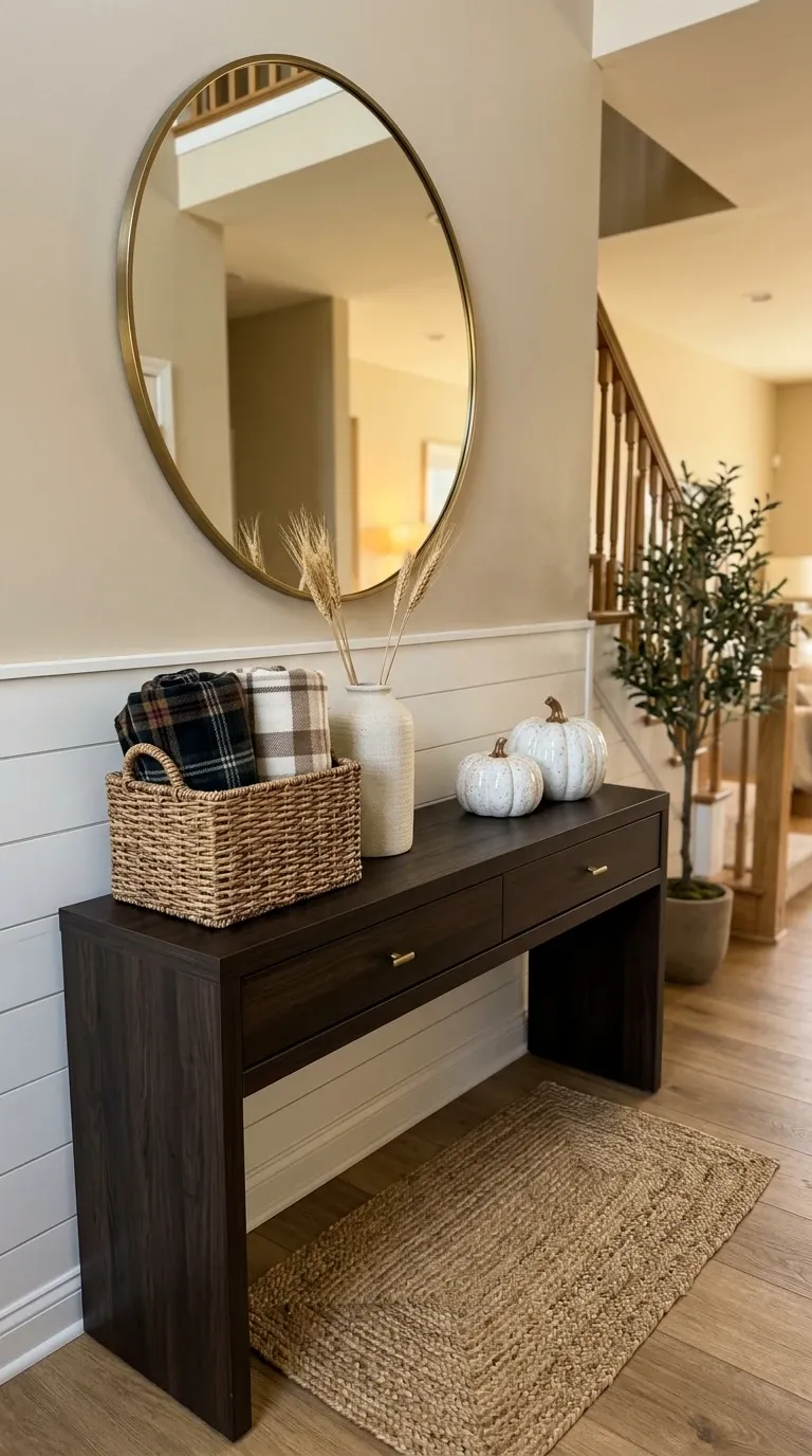 Welcoming Farmhouse Entryway