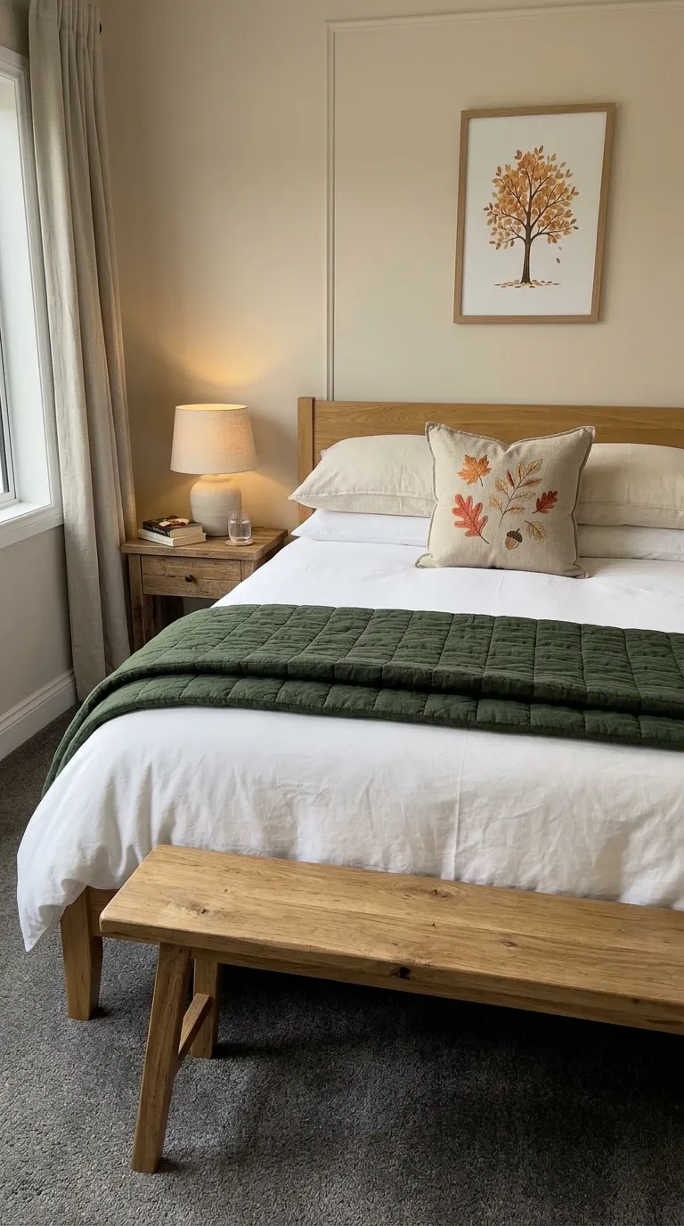 Calm & Cozy Minimalist Bedroom