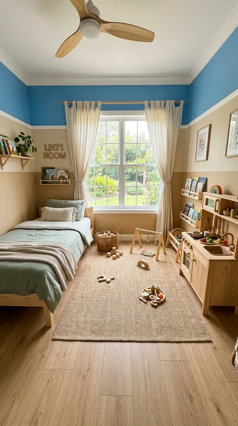 The Sunny Play Kitchen & Two-Tone Room