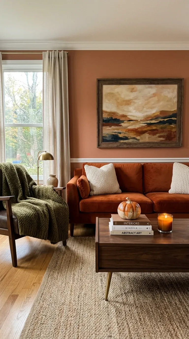 Autumn Hues Living Room