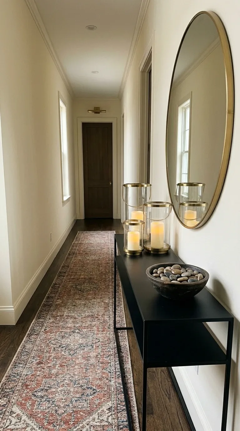 Elegant & Warm Entry Hallway