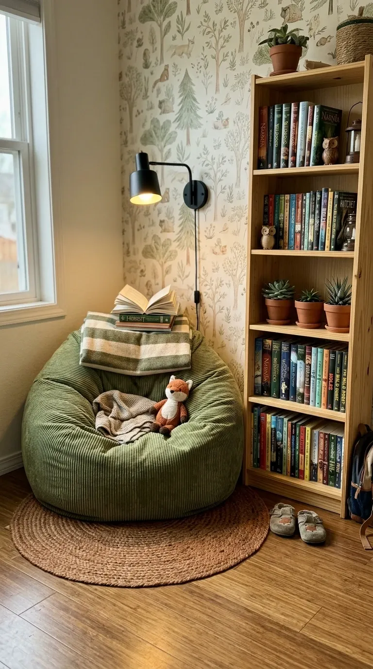The Woodland Whisper Reading Nook