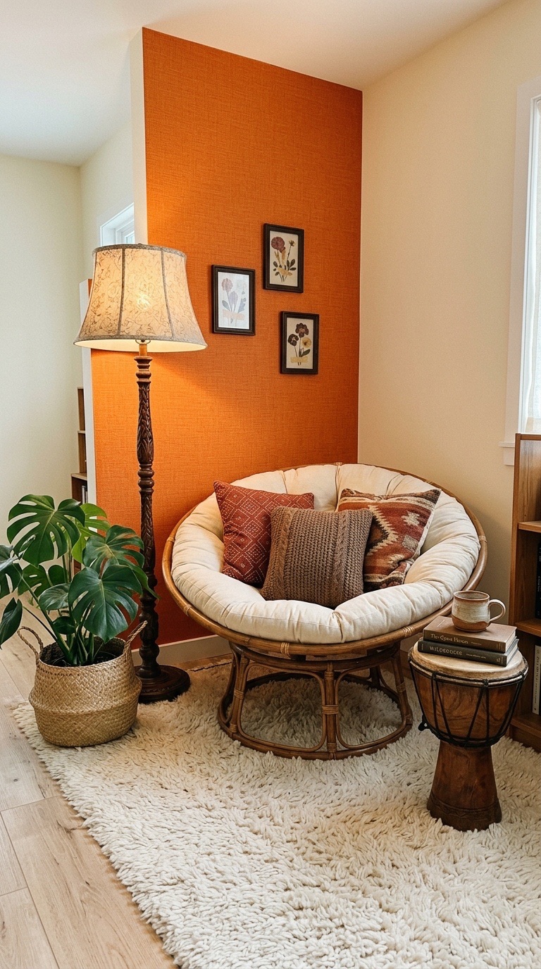 Cozy Textured Reading Nook