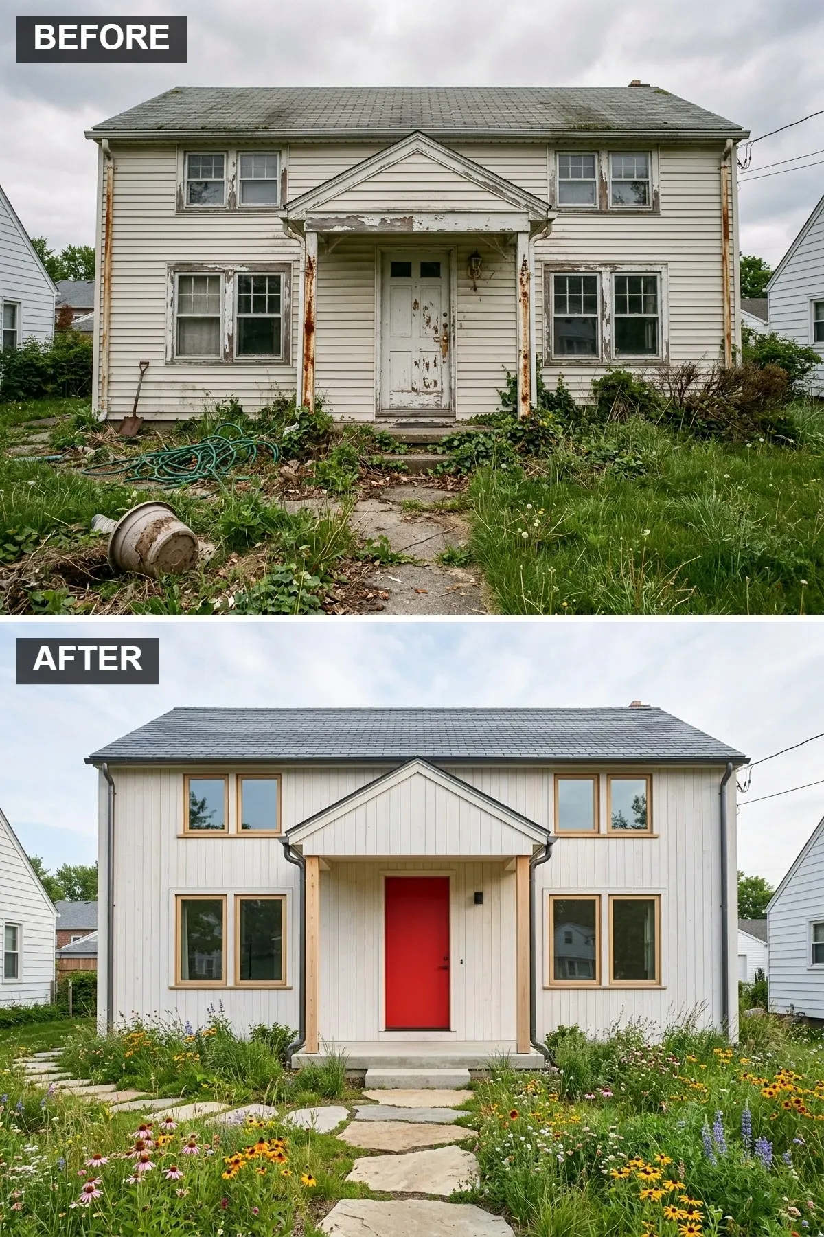 Bright and Airy Scandinavian Farmhouse