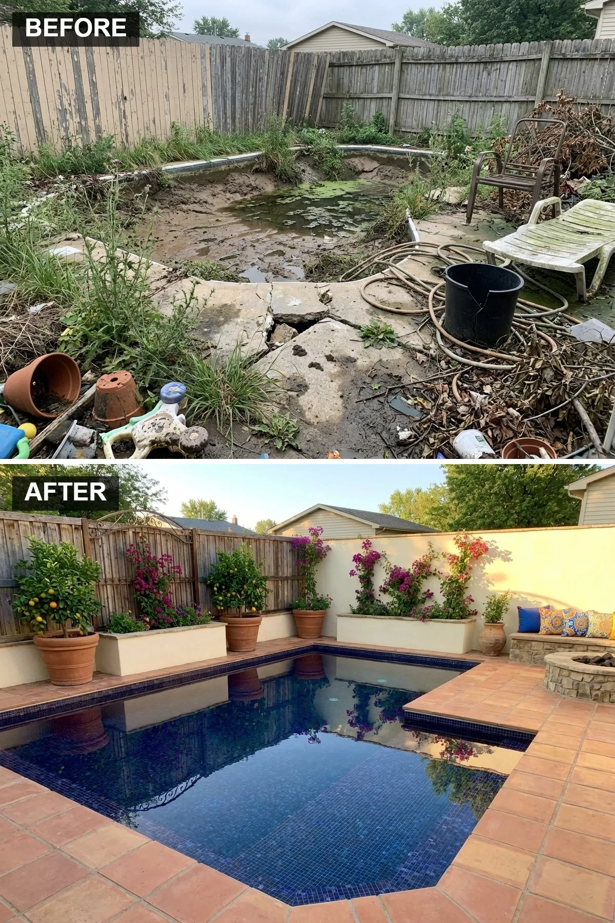 A Mediterranean Plunge Pool Escape